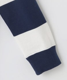 J.PRESS KIDS 【110-130cm】J.ボーダー ラガーシャツ