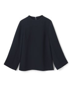 uncrave 【防シワ・洗濯機洗い可】ウォッシャブルダブルクロス スリットスリーブ ブラウス（uncrave STANDARD）