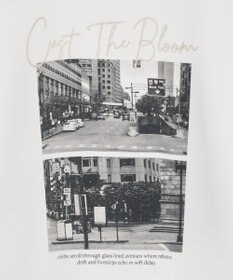 Green Parks オーバーサイズロゴ裏毛プルオーバー