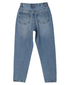 earth music&ecology ウ゛ィンテージ加工テーパードデニム