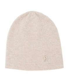 MOONBAT 【WEB限定】FURLA(フルラ)アーチロゴ付き ニット帽 帽子 UVカット 手洗いOK