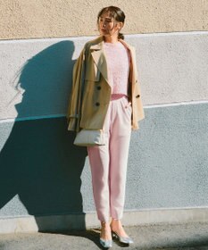 ANY SIS L 【前後着用可】リボンヤーン ベスト