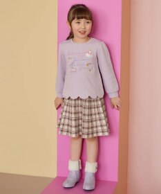 ANY KIDS しあわせタッチ ニット スカート