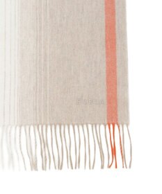 MOONBAT FURLA(フルラ）ウール100％ オンブレー カラーブロック ストール