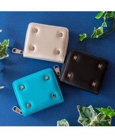 tsumori chisato CARRY スター ラウンドファスナー2つ折り財布