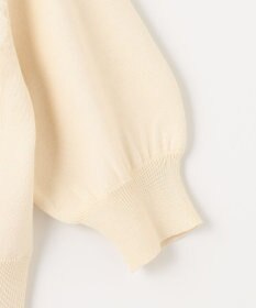 Feroux 【美人百花7月号掲載】チュールコンビパフスリーブ ニット