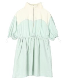 earth music&ecology ハーフＺＩＰミニワンピース