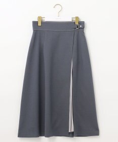 ANY SIS 【洗える】パール調ポイントツイル スカート