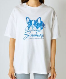 OP／FILA 【Ocean Pacific】かすれプリントTシャツ
