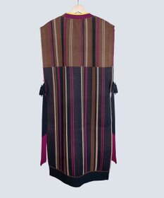 COQ CROSS STRIPE ロングベスト