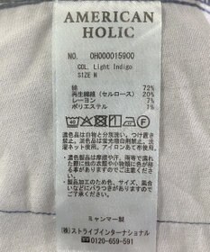 AMERICAN HOLIC ライトオンススーパーワイドデニム