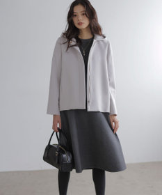 組曲 L シックフレアニットワンピース