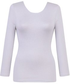 Wing あったかインナー 綿混素材 裏起毛(肌側) よく伸びる素材 ストレッチ性 保温性 【ラクのびサーモ】 ネックせまめ 8分袖 長袖 秋 冬 EL6912 ウイング／ワコール