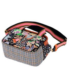 tsumori chisato CARRY マルチチェック 2way ミニボストン ハンドバッグ ショルダーバッグ