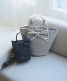 TOCCA RIBBON KNOT CANVASTOTE キャンバストート