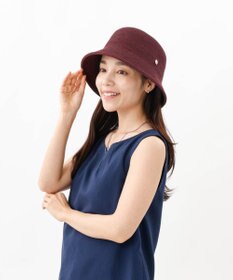 AURORA 【 LANVIN COLLECTION（ランバン コレクション） 】シルクブレードクロッシェハット