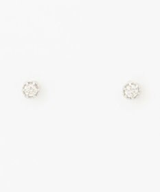 TOCCA 【WEB限定】FLORA PLATINUM DIAMOND PIERCED EARRINGS プラチナ ダイヤモンド ピアス