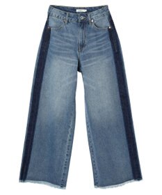 earth music&ecology サイドラインデニムパンツ