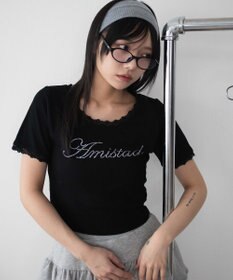 WEGO ロゴレースちびT