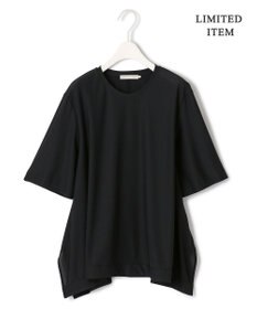 ICB 【WEB限定・洗える】シアートリコット ペプラムカットソー