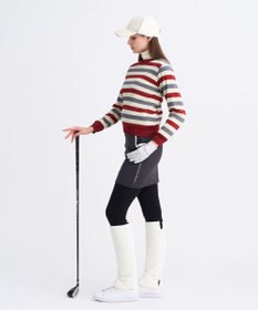 23区GOLF 【WOMEN】リバーシブルニット 防風裏地 2WAY