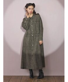 Green Parks ■ＥＳＣＡＲ　デニムジャケットワンピース