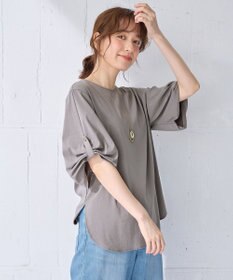 ANY 【洗濯機可能/接触冷感/UVケア】清涼リラックスブラウス