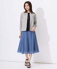 J.PRESS LADIES L ラミータンブラー プリーツ スカート