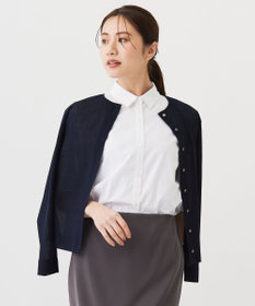 J.PRESS LADIES L シアータックフライス カーディガン
