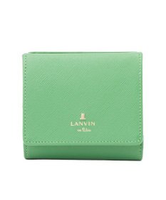 LANVIN en Bleu リュクサンブールカラー 外ボックス二つ折り財布