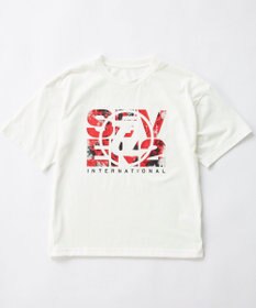 OP／FILA 【SEVEN2】ロゴモチーフデザイン半袖Tシャツ