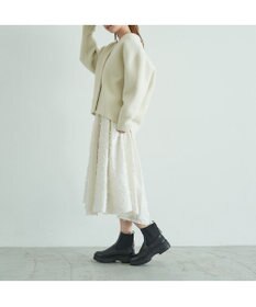 MODE ET JACOMO <carino>厚底サイドゴアブーツ
