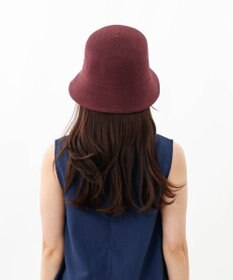 AURORA 【 LANVIN COLLECTION（ランバン コレクション） 】シルクブレードクロッシェハット