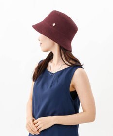 AURORA 【 LANVIN COLLECTION（ランバン コレクション） 】シルクブレードクロッシェハット