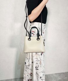 style code 【MERCURYDUO/マーキュリーデュオ】メタルアイレット　ミニショルダーバッグ、ハンドバッグ