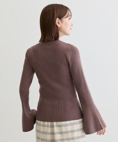 Green Parks ・ｓｗｉｎｇ　ｂｙ　ベルスリーブクルーリブニット