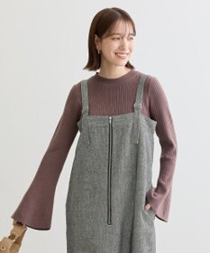 Green Parks ・ｓｗｉｎｇ　ｂｙ　ベルスリーブクルーリブニット