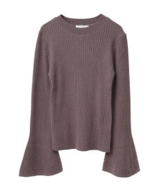 Green Parks ・ｓｗｉｎｇ　ｂｙ　ベルスリーブクルーリブニット