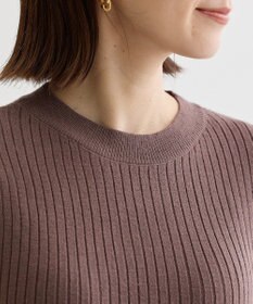 Green Parks ・ｓｗｉｎｇ　ｂｙ　ベルスリーブクルーリブニット