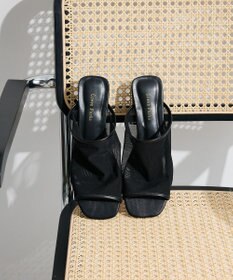 Green Parks ストレッチメッシュミュールサンダル