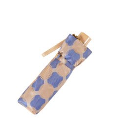 槇田商店 ノルディック ドットコラージュ ブルー 折りたたみ傘