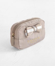 TOCCA 【WEB限定】BICOLOR RIBBON POUCH ポーチ