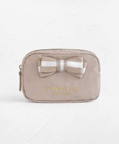 TOCCA 【WEB限定】BICOLOR RIBBON POUCH ポーチ