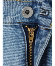 earth music&ecology ウ゛ィンテージ加工セルフカットワイドデニム