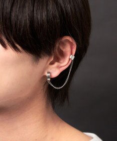 WEGO Ｍカフデザインイヤリング