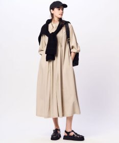 23区 【新色追加/洗える】ヴィンテージライトタフタ ブザム ワンピース