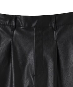 WEGO ヴィンテージライクPUショートパンツ