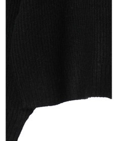 earth music&ecology スカラップニットカーディガン