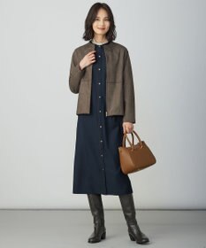 J.PRESS LADIES スエードダンボール ブルゾン