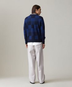 J.PRESS MEN 【Cash Lamb’s Wool】クレイジーパターンニット / クルー